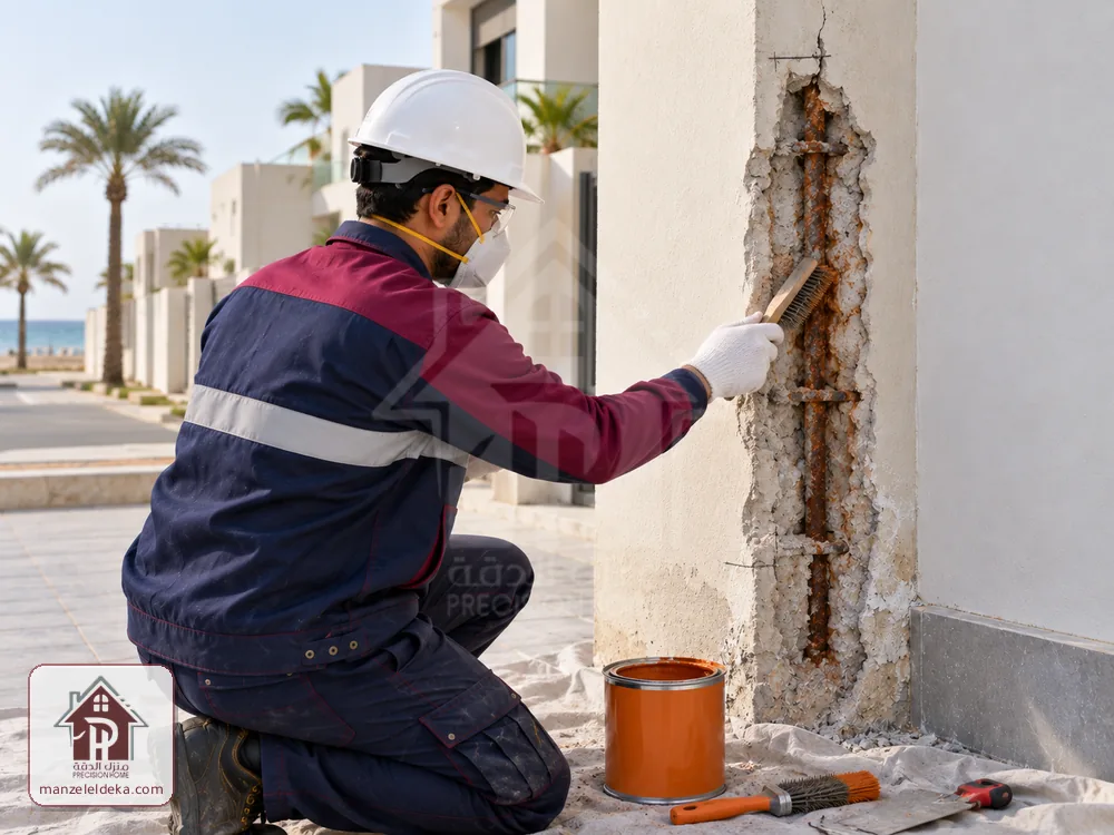 معالجة تشققات الجدران في الدمام