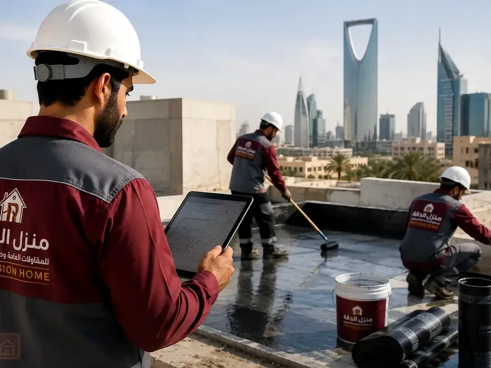 الصيانة العامة للمباني في الجموم — نتيجة الأعمال بعد التنفيذ