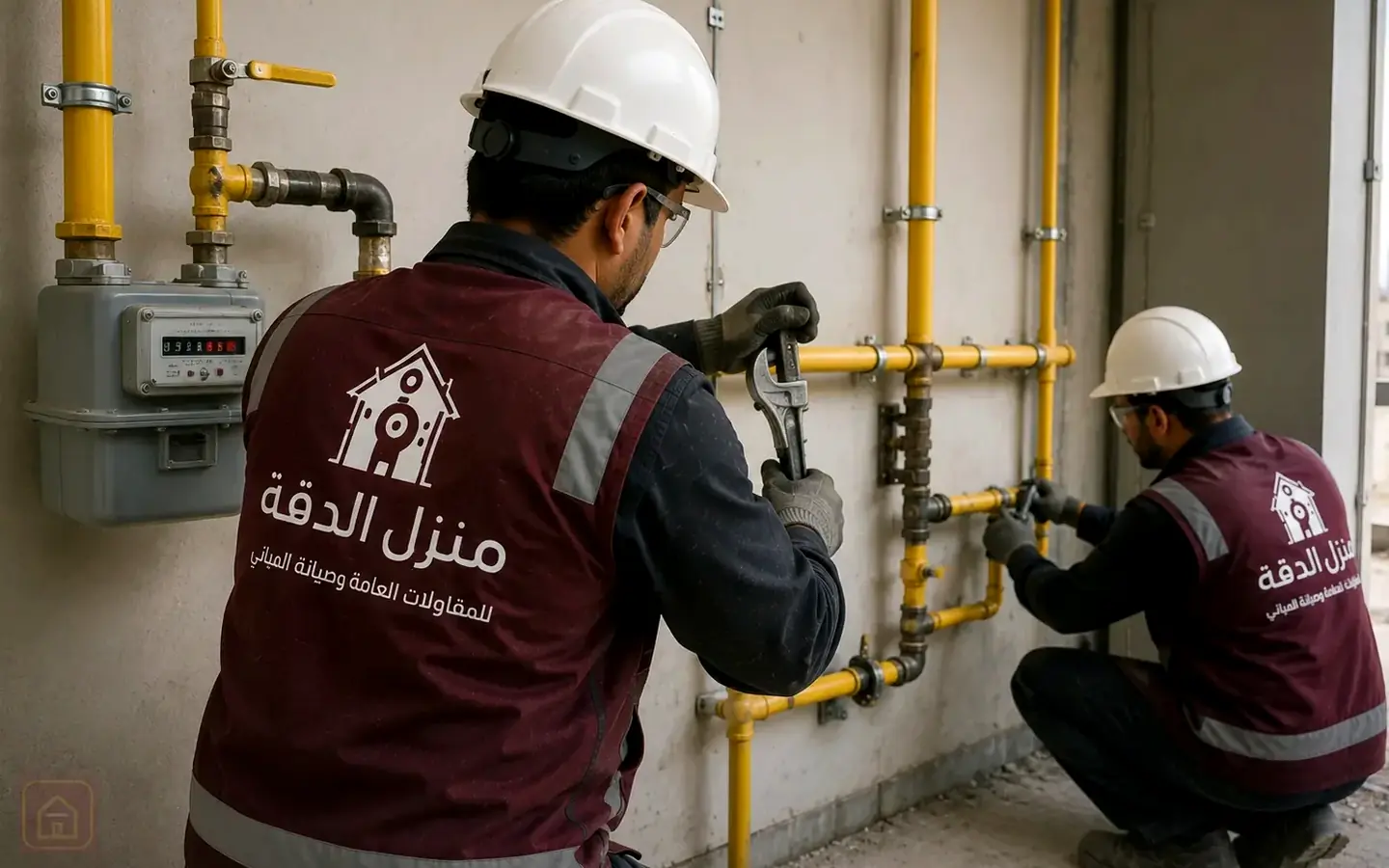 تمديدات وشبكات الغاز في الطائف — صورة توضيحية للخدمة
