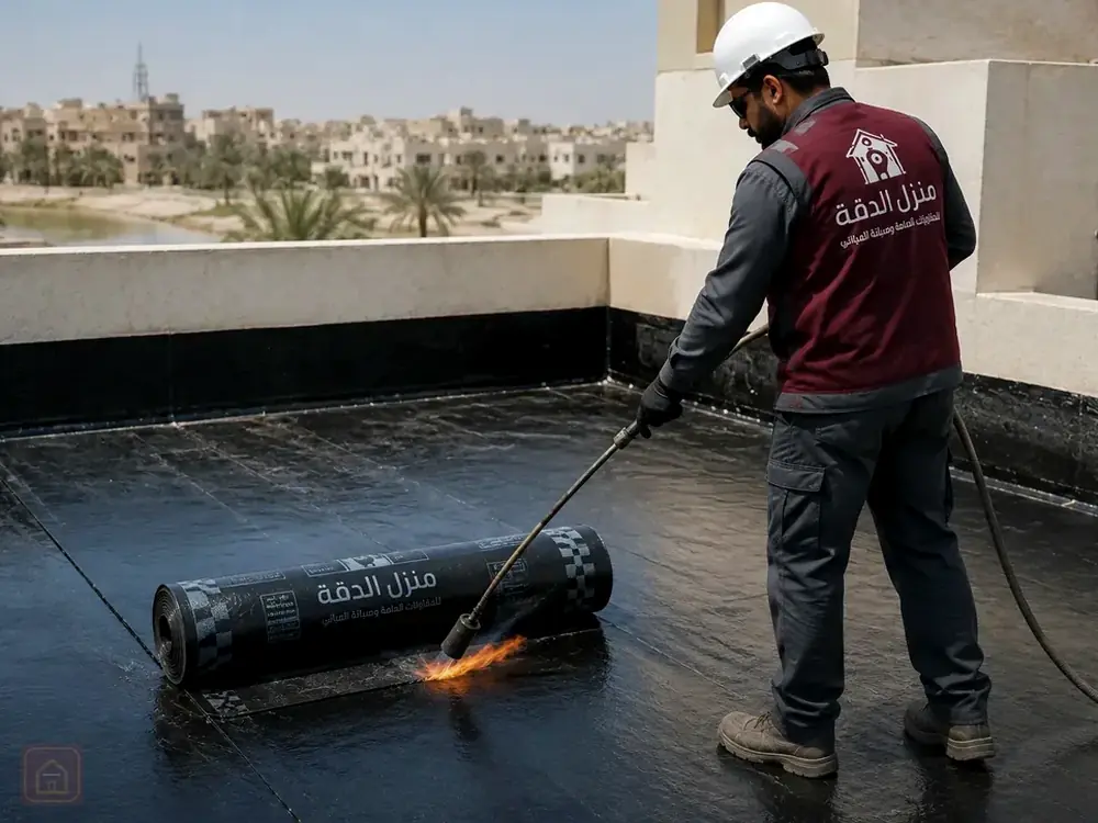 العزل المائي والحراري في الطائف — مرحلة فحص وتشخيص الحالة