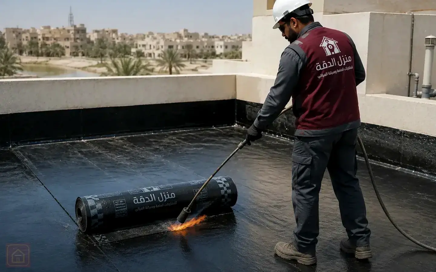 العزل المائي والحراري في الطائف — صورة توضيحية للخدمة