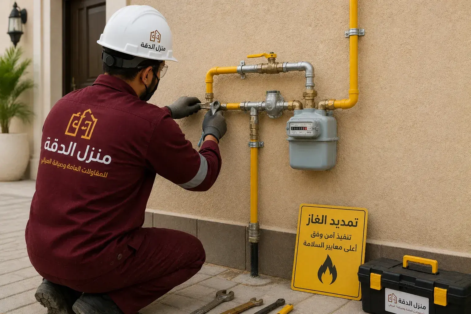 تمديدات وشبكات الغاز للمباني - التشخيص
