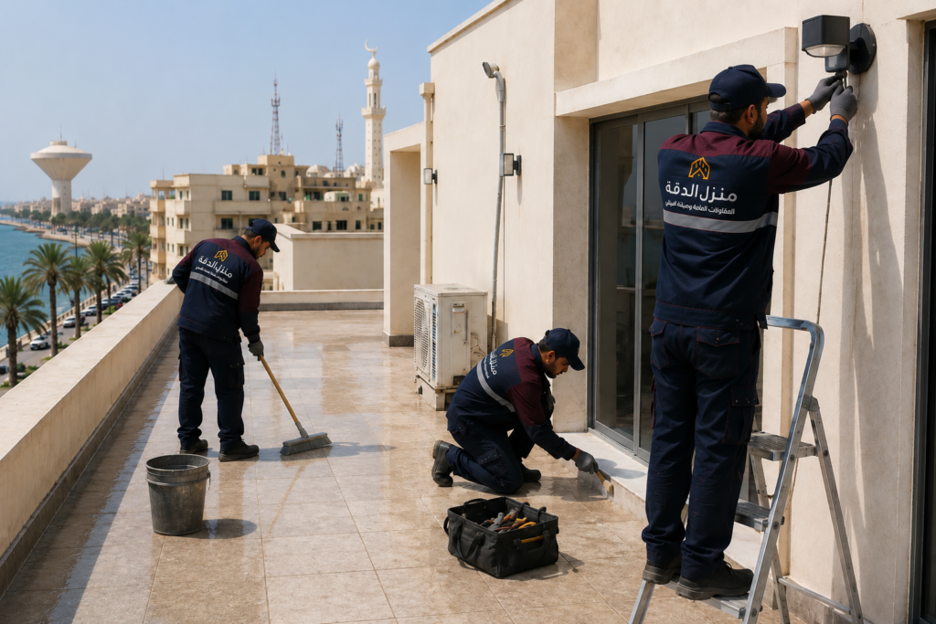 خدمة الصيانة العامة للمباني والمنشآت من منزل الدقة