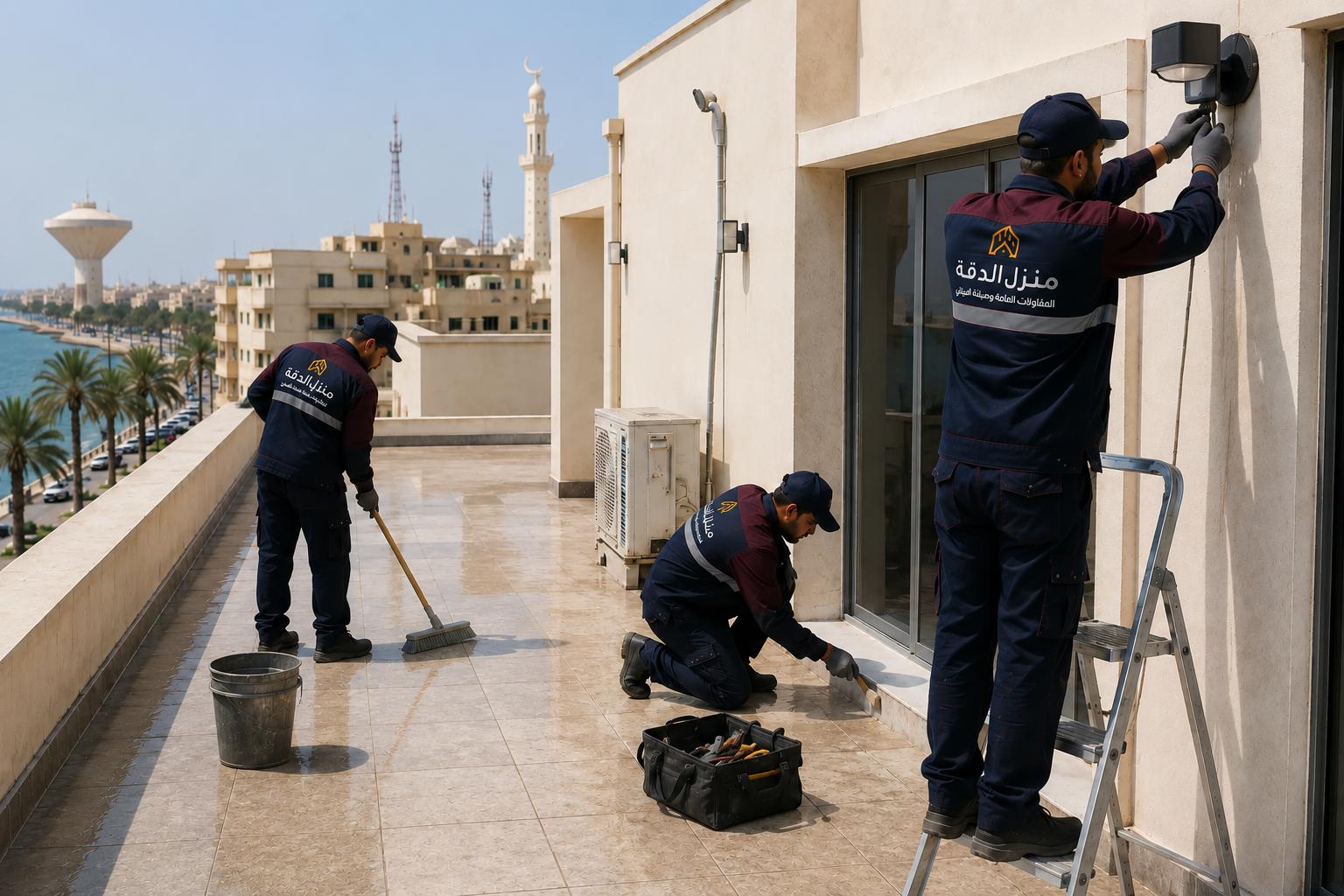 الصيانة العامة للمباني والمنشآت من منزل الدقة