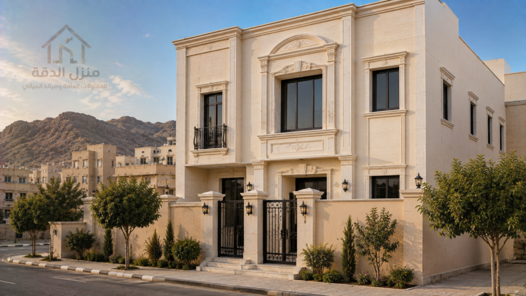 ترميم المباني في مكة — نتيجة الأعمال بعد التنفيذ