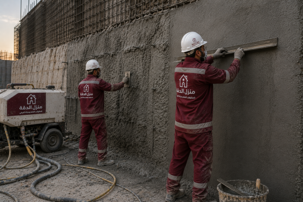 الشوت كريت في الرياض — نتيجة الأعمال بعد التنفيذ